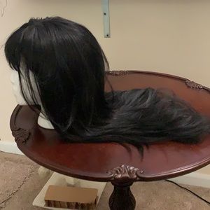 WOMENS Black synthetic wig by Junee 22”